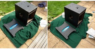 TuffCab speaker paint - Speaker Refurb