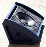 TuffCab speaker paint - Wedge Refurb in Blue