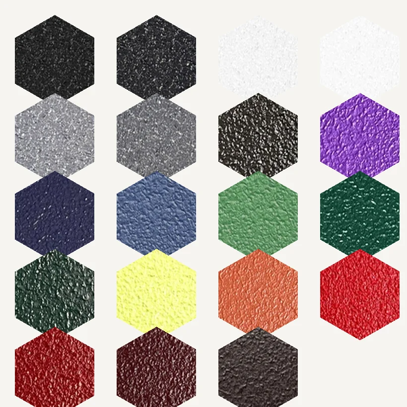 Descubra la gama de colores TuffCab con nuestro selector.
