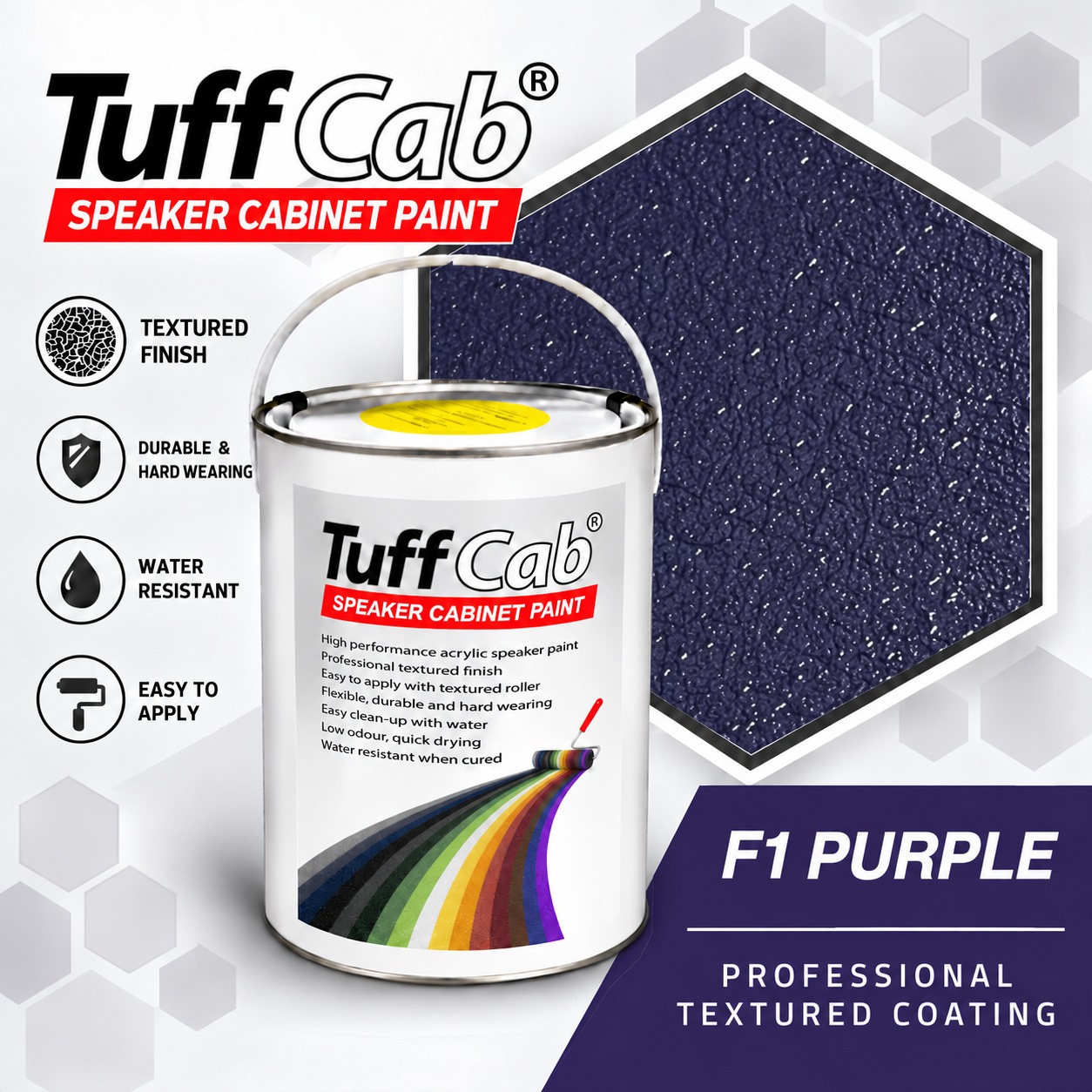 F1 Funky Purple - Średni połysk - 5L